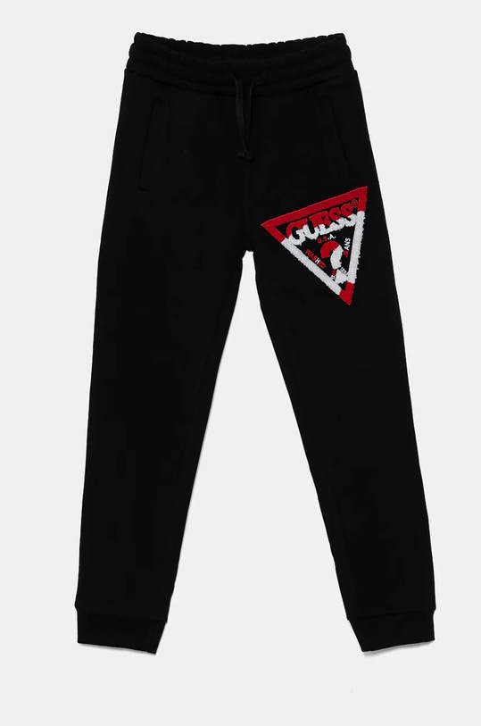 Панталон Guess памук черен L4BQ12.KAD73.9BYH