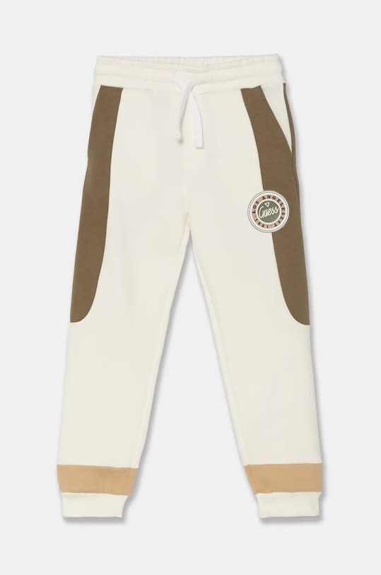 Guess pantaloni bumbac bej L4BQ13.KCKF2.9BYH