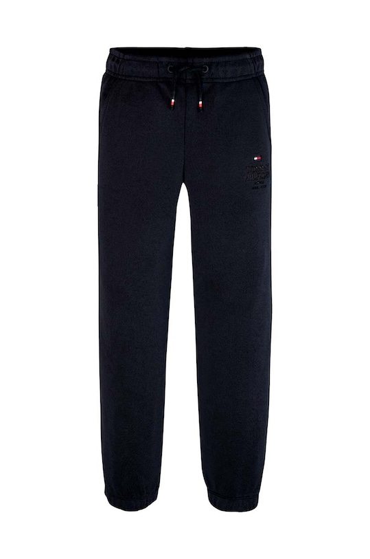 Dětské tepláky Tommy Hilfiger TH LOGO PUFF PRINT KB0KB09244.9BYH.128.176 námořnická modř AW24