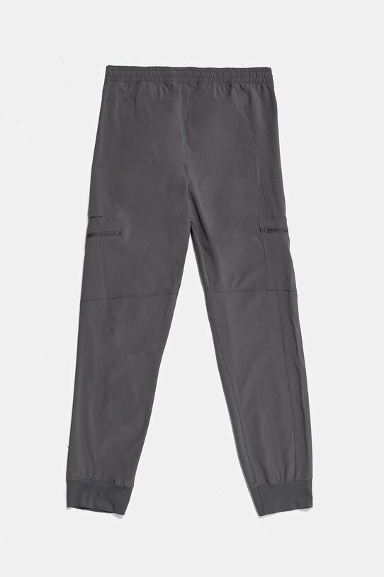 Detské nohavice Abercrombie & Fitch KI234.4066 sivá AW24