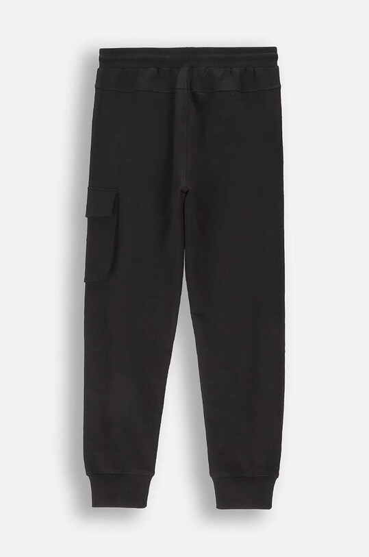 Coccodrillo pantaloni de trening din bumbac pentru copii ZC4120103VBA negru AW24