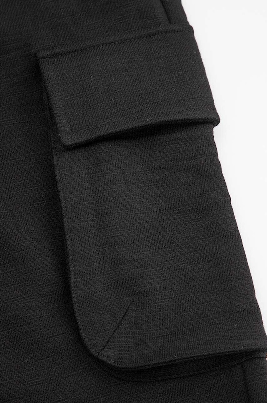 Coccodrillo spodnie dresowe bawełniane dziecięce czarny ZC4120103VBA