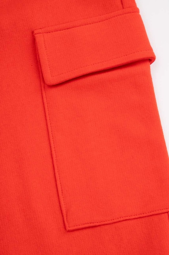 Coccodrillo spodnie dresowe bawełniane dziecięce czerwony ZC4120105VBA