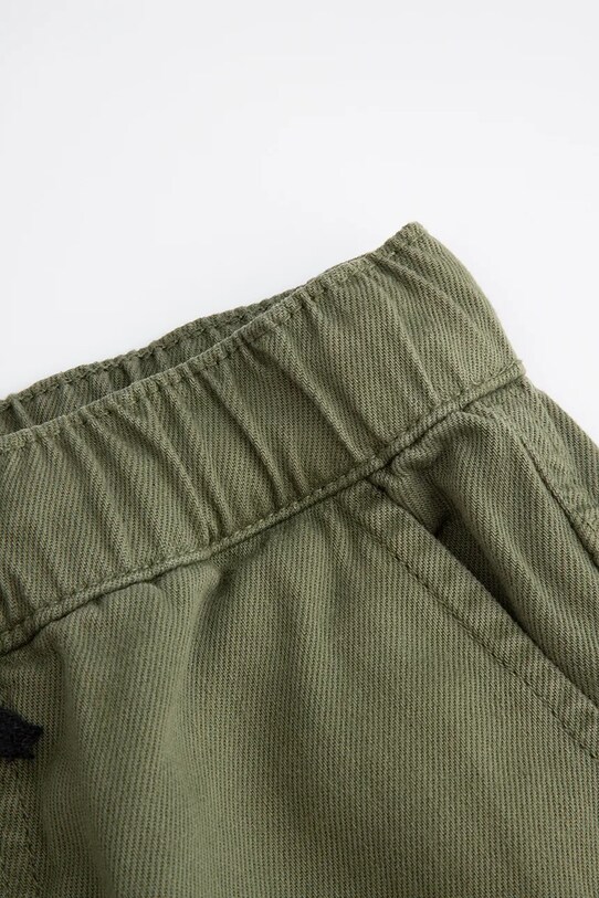 Băieți Coccodrillo pantaloni de bumbac pentru copii ZC4119102GBJ verde