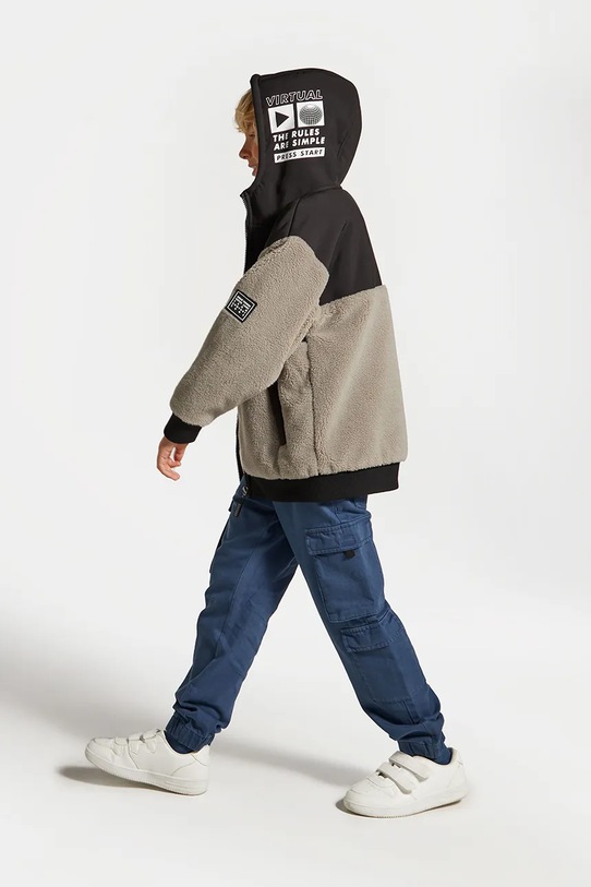 Dětské bavlněné kalhoty Coccodrillo ZC4119101WBJ