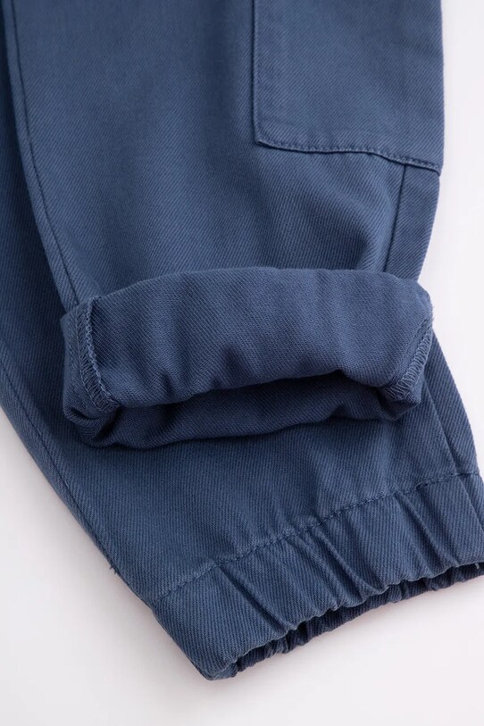 Dětské bavlněné kalhoty Coccodrillo ZC4119101WBJ námořnická modř