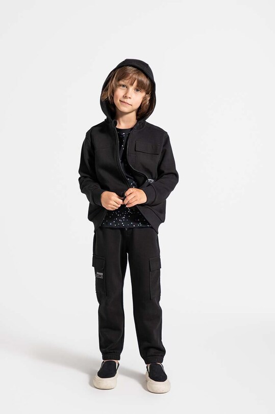 Coccodrillo pantaloni de trening pentru copii ZC4120201WBK