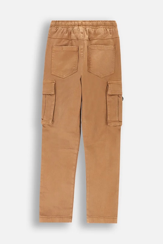 Coccodrillo pantaloni copii ZC4119101FBJ maro AW24