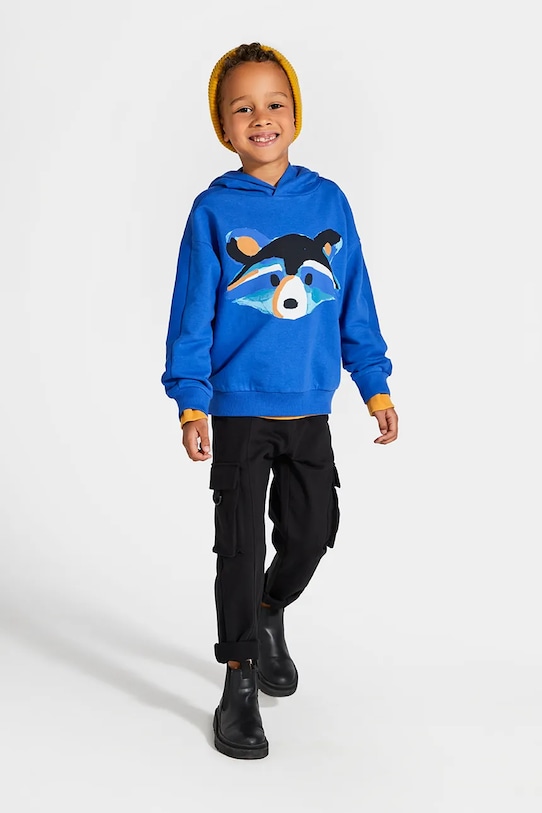 Детские хлопковые брюки Coccodrillo ZC4120103FBK