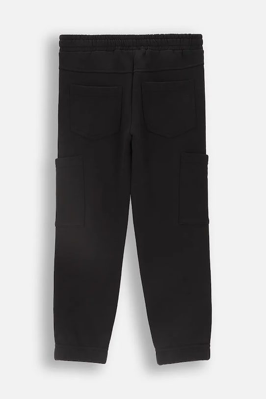 Детские спортивные штаны Coccodrillo ZC4120202FBK чёрный AW24