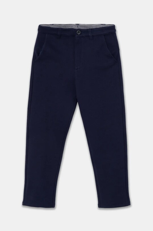 United Colors of Benetton pantaloni copii tricotaj bleumarin 3F1YCF05A.G.Seasonal