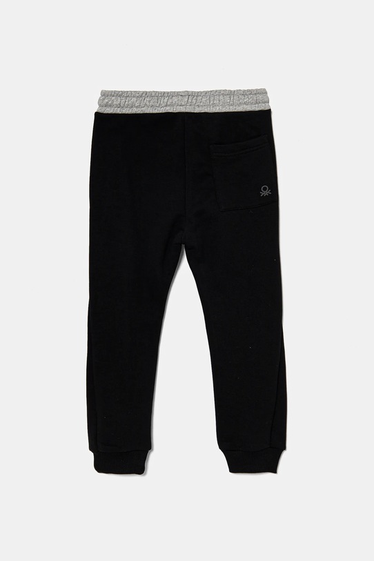 United Colors of Benetton pantaloni de trening pentru copii 3PANCF05Q.G.Seasonal negru AW24