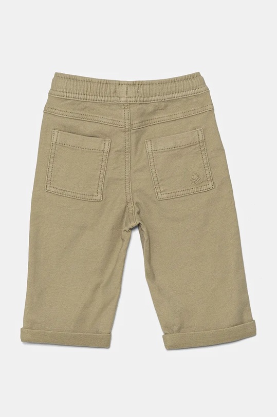 United Colors of Benetton spodnie dziecięce 47K0GF026.P.Seasonal beżowy AW24