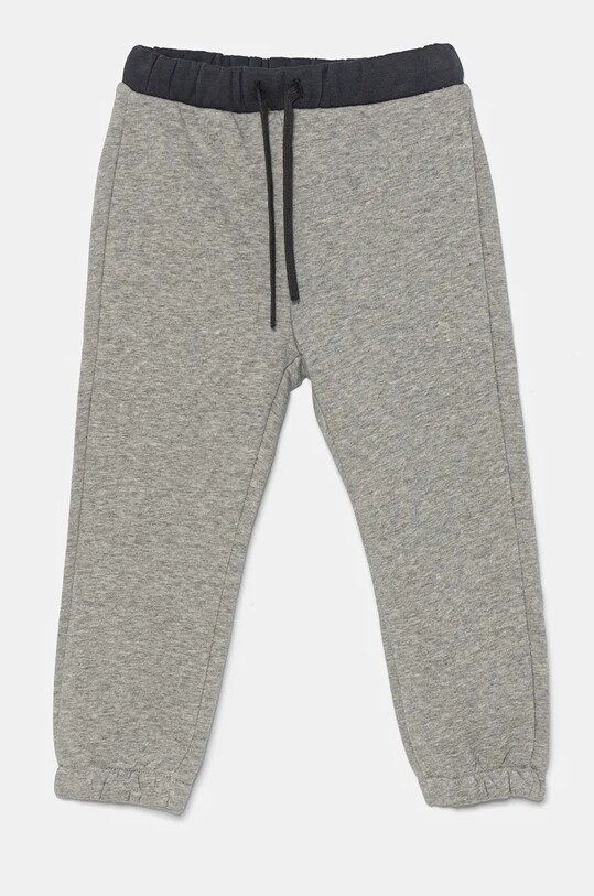 United Colors of Benetton pantaloni de trening pentru copii tricotaj gri 3PANGF04H.P.Seasonal