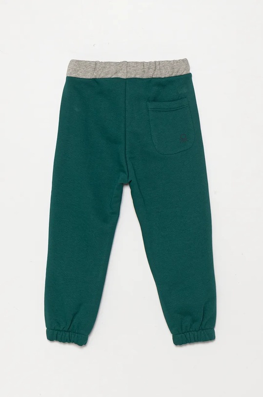 United Colors of Benetton pantaloni de trening pentru copii 3PANGF04H.P.Seasonal verde AW24