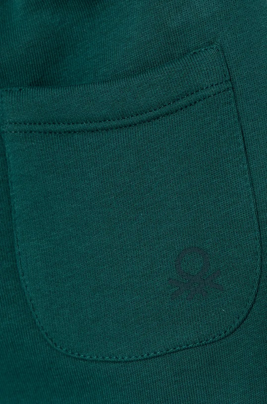 Băieți United Colors of Benetton pantaloni de trening pentru copii 3PANGF04H.P.Seasonal verde