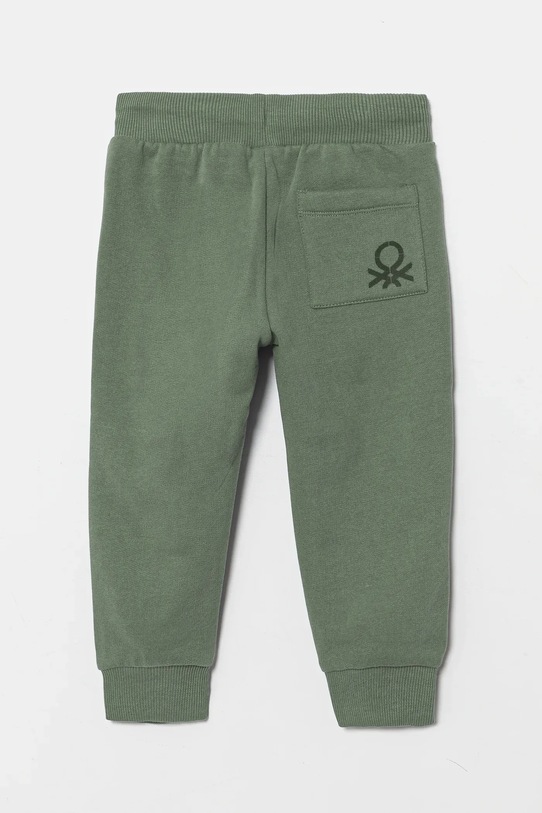 United Colors of Benetton pantaloni de trening pentru copii 3EB5GF04A.P.Seasonal verde AW24