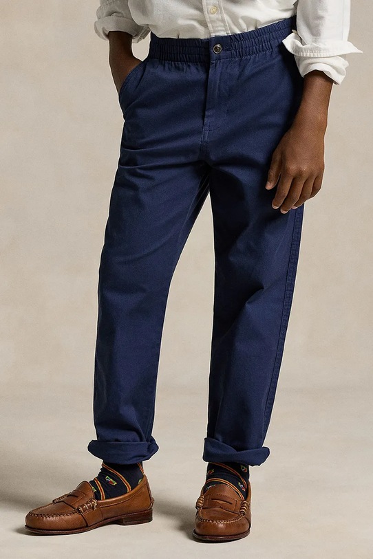 Detské nohavice Polo Ralph Lauren tmavomodrá 323855803002