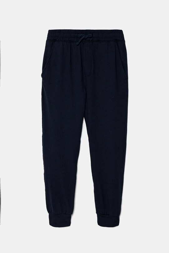 Abercrombie & Fitch pantaloni de trening pentru copii tricotaj bleumarin KI234.4055