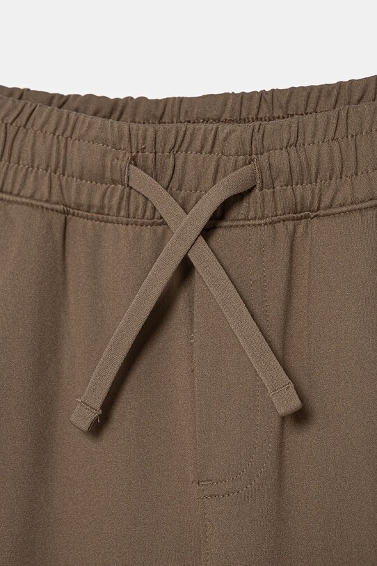 Detské tepláky Abercrombie & Fitch KI234.4055 béžová AW24