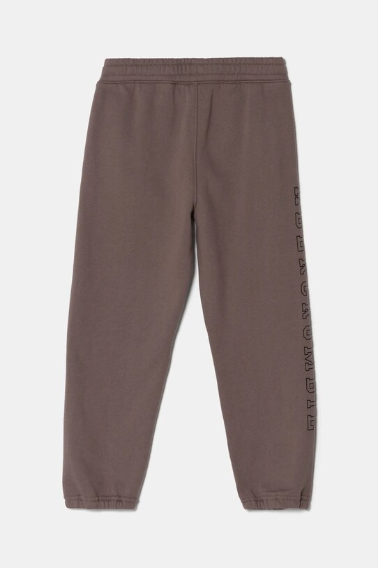 Detské tepláky Abercrombie & Fitch KI234.4085 hnedá AW24