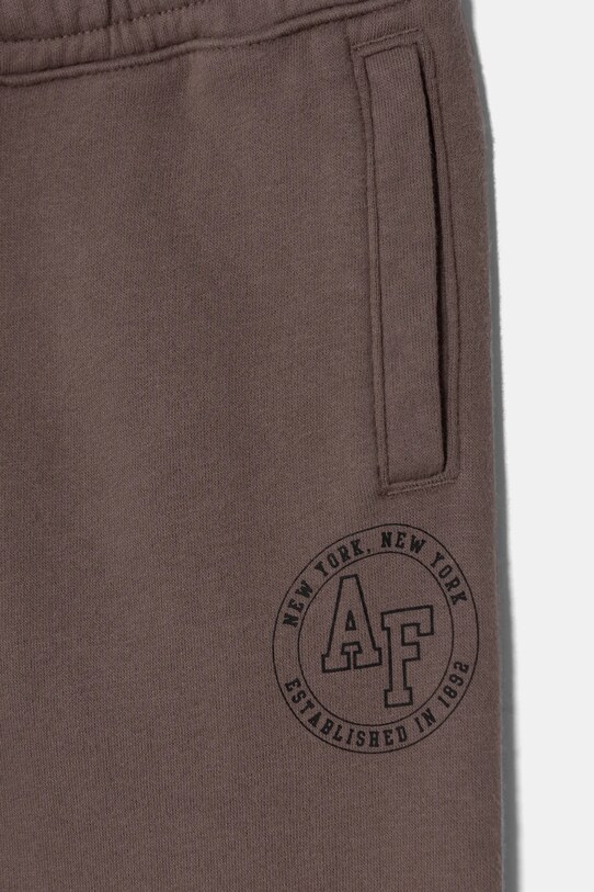 Chlapec Detské tepláky Abercrombie & Fitch KI234.4085 hnedá