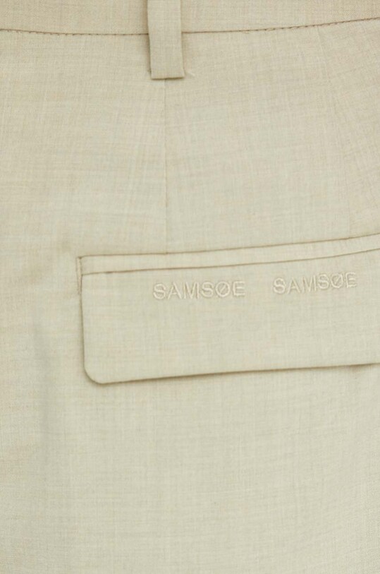 Брюки Samsoe Samsoe SALUZY зелёный F24200070