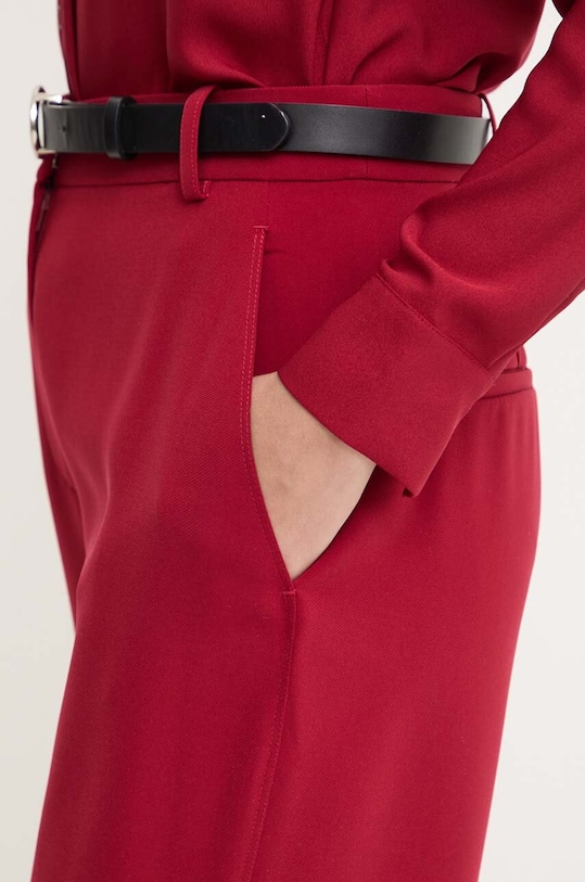 Штани Calvin Klein бордо K20K207155