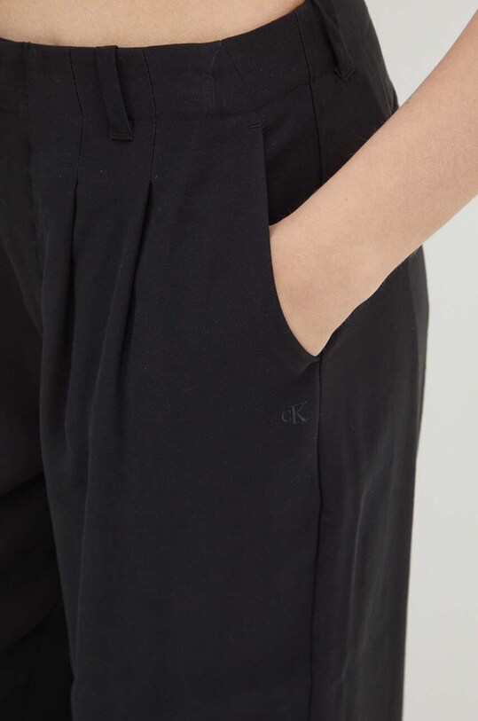 Штани Calvin Klein Jeans чорний J20J223917