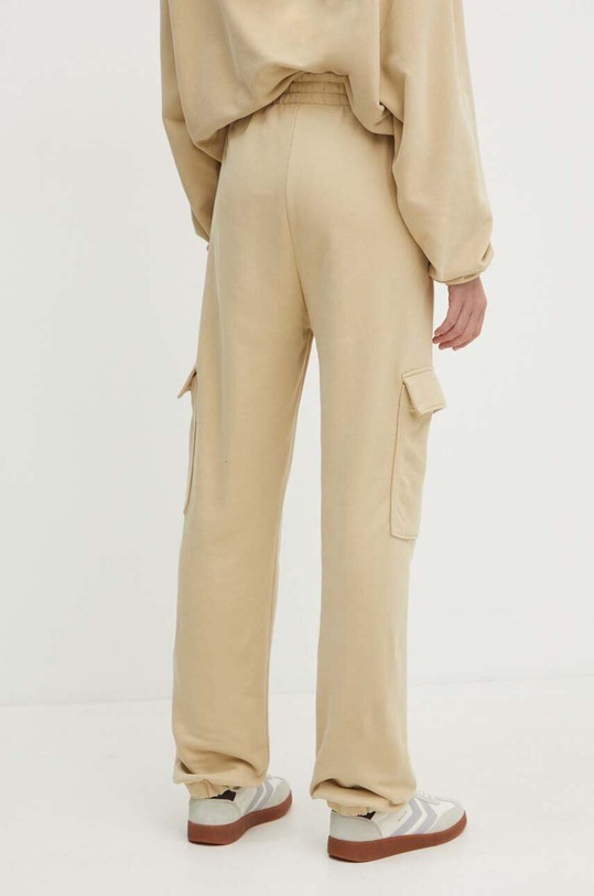 Одяг Бавовняні спортивні штани Calvin Klein Jeans J20J223589 бежевий