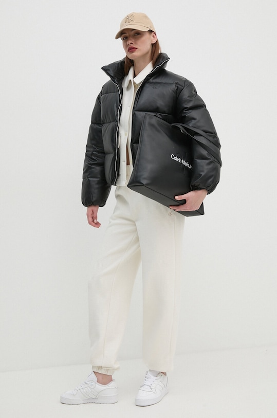 Calvin Klein Jeans pantaloni de trening J20J223920 bej AW24