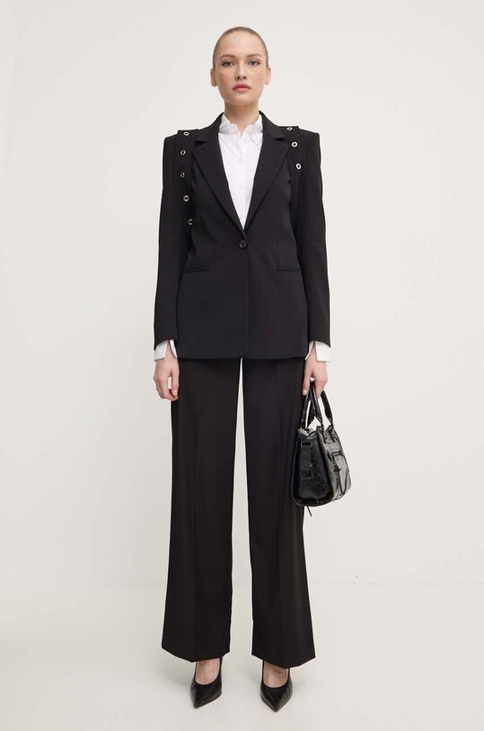 Patrizia Pepe spodnie 8P0615.A106 czarny AW24