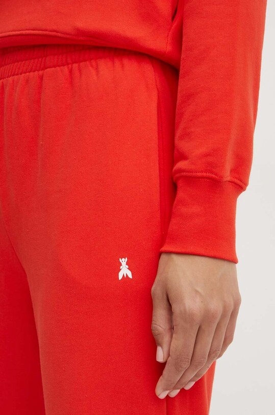 Patrizia Pepe pantaloni de trening din bumbac rosu 8P0618.J079