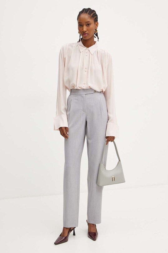 Patrizia Pepe pantaloni 8P0622.A453 gri AW24