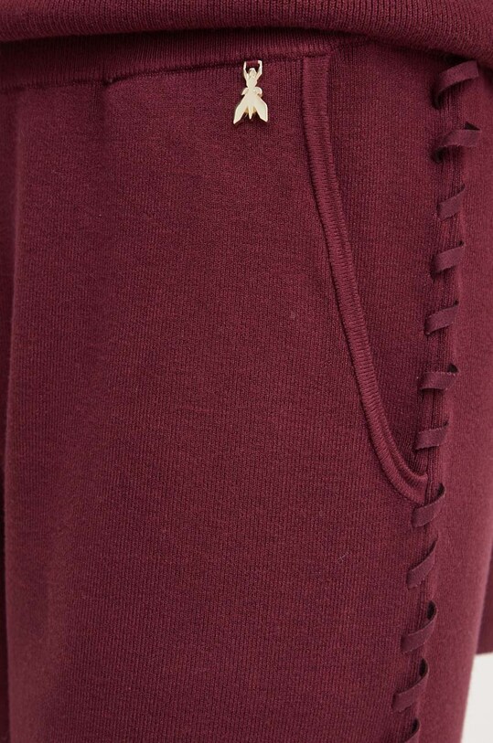 Patrizia Pepe pantaloni de trening burgundia 8P0647.K207