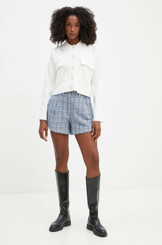 Boss Orange pantaloni scurti 50524633 albastru AW24