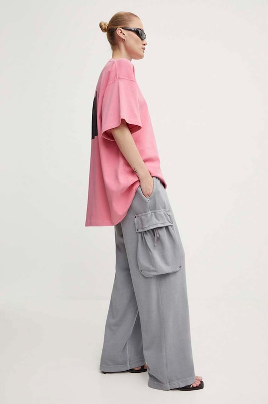 Βαμβακερό παντελόνι G-Star βαμβάκι γκρί D24568.B661