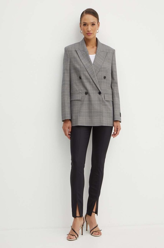 BOSS spodnie 50518417 czarny AW24