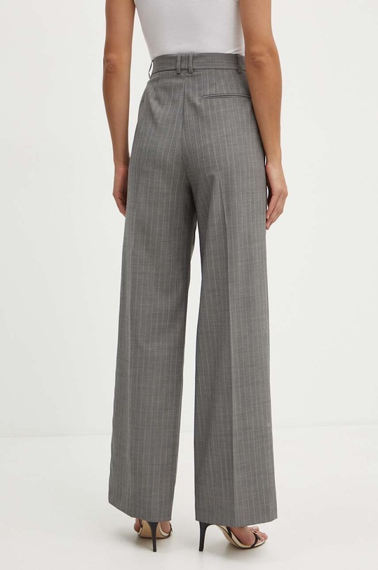 Îmbrăcăminte BOSS pantaloni de lana 50525850 gri