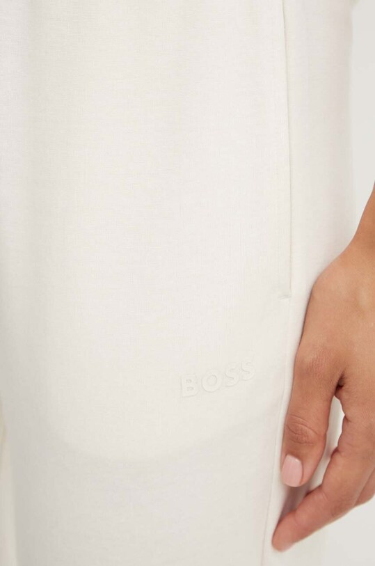 BOSS spodnie dresowe beżowy 50524759