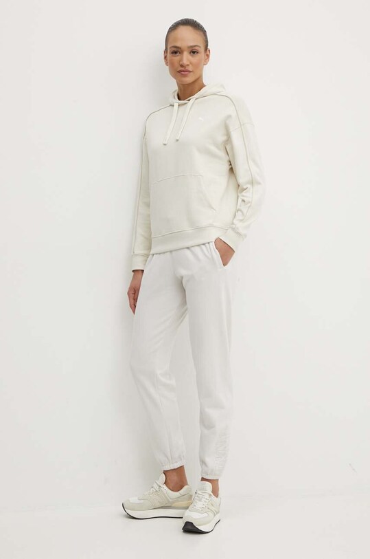 Dkny pantaloni de trening DP4P3394 bej AW24