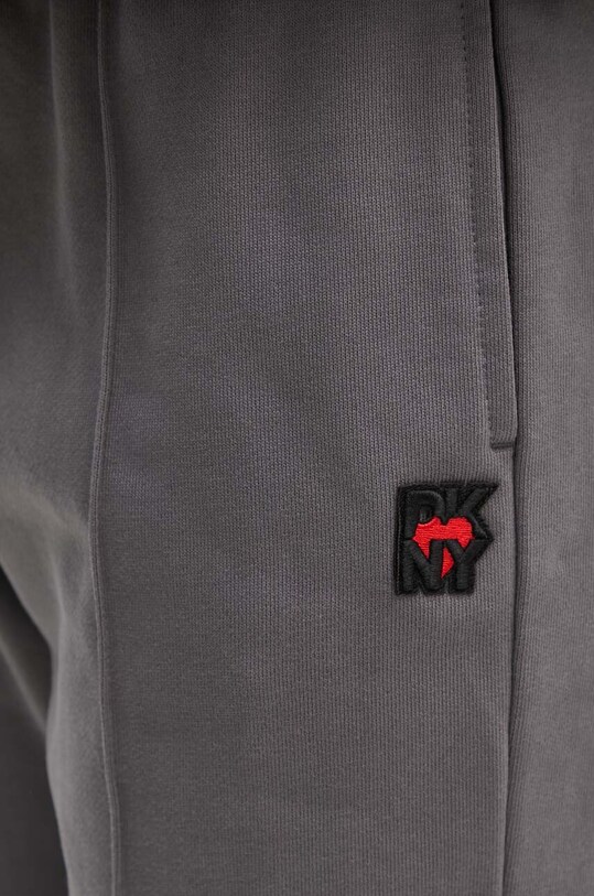 Bavlněné tepláky Dkny šedá D2B4A140
