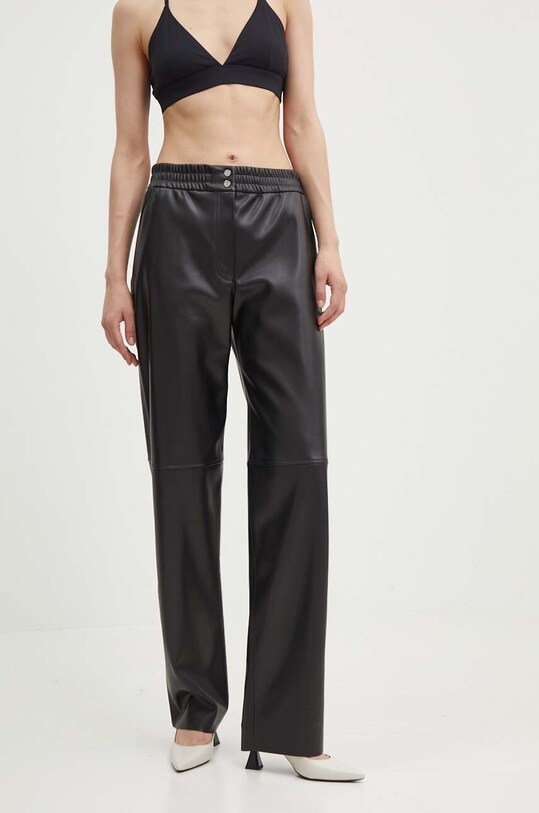 HUGO pantaloni drept negru 50516876