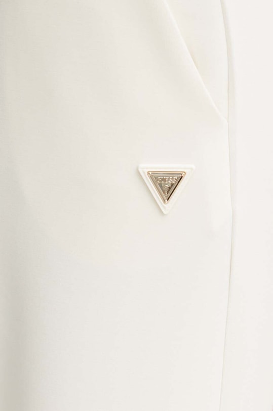 Guess spodnie OLYMPE beżowy V4YB07.KCAY2