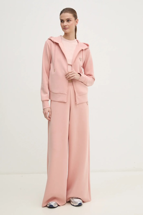 Guess spodnie OLYMPE V4YB07.KCAY2 różowy AW25