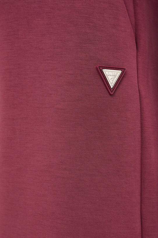 Guess pantaloni OLYMPE burgundia V4YB07.KCAY2