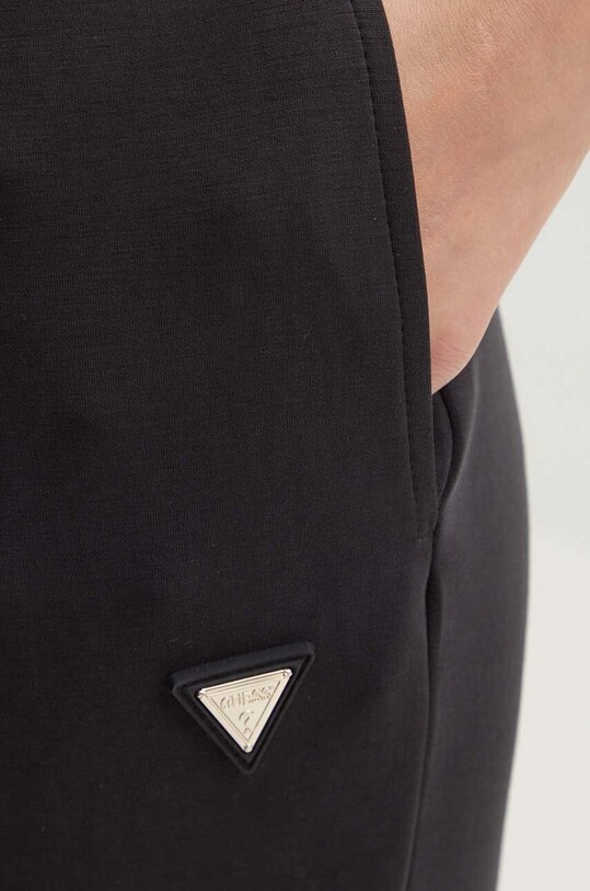 Guess pantaloni de trening OLYMPE negru V4YB08.KCAY2