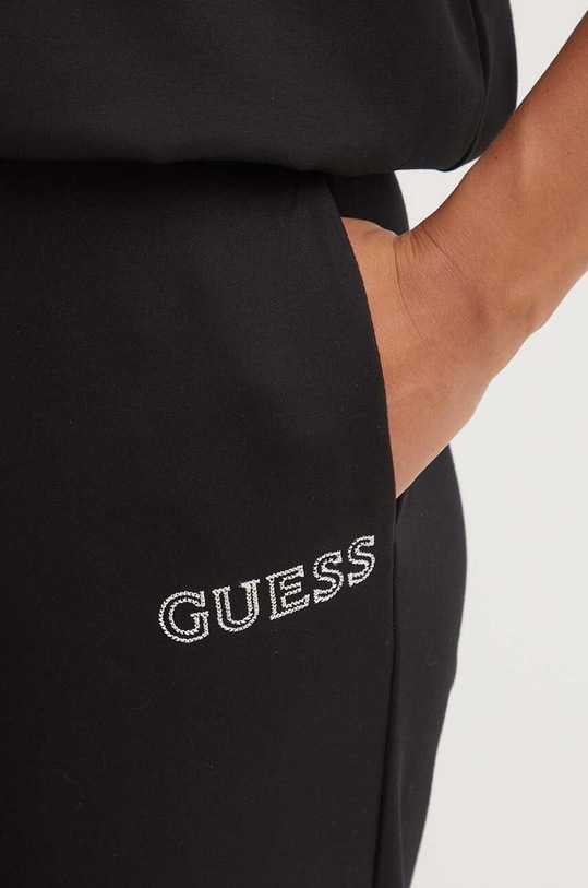 Παντελόνι φόρμας Guess NOÉMIE μαύρο V4YB04.KC3D2