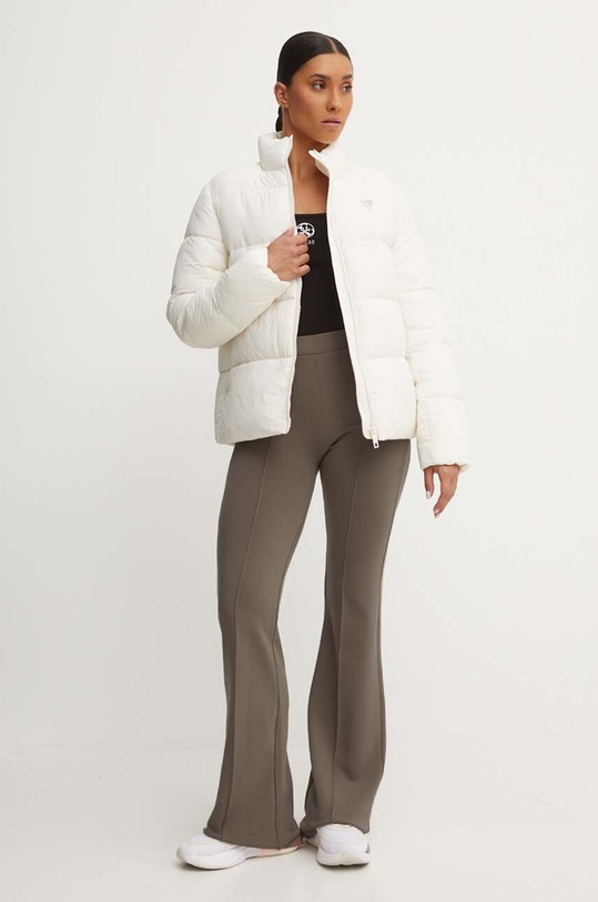 Guess spodnie dresowe ELÉA V4YB01.KCDN0 brązowy AW24