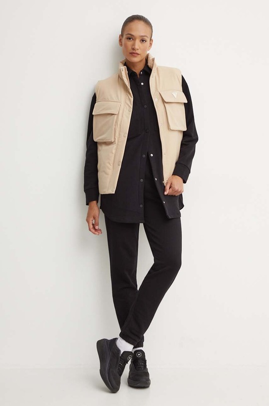 Bavlněné tepláky Guess RGINE V4YB11.KC6W1 černá AW24